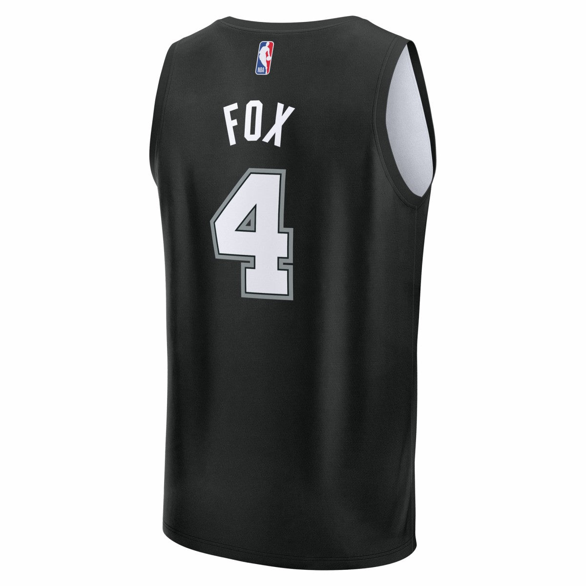 De'Aaron Fox San Antonio Spurs 2025/26 City Edition Fast Break Jersey Black - NBA