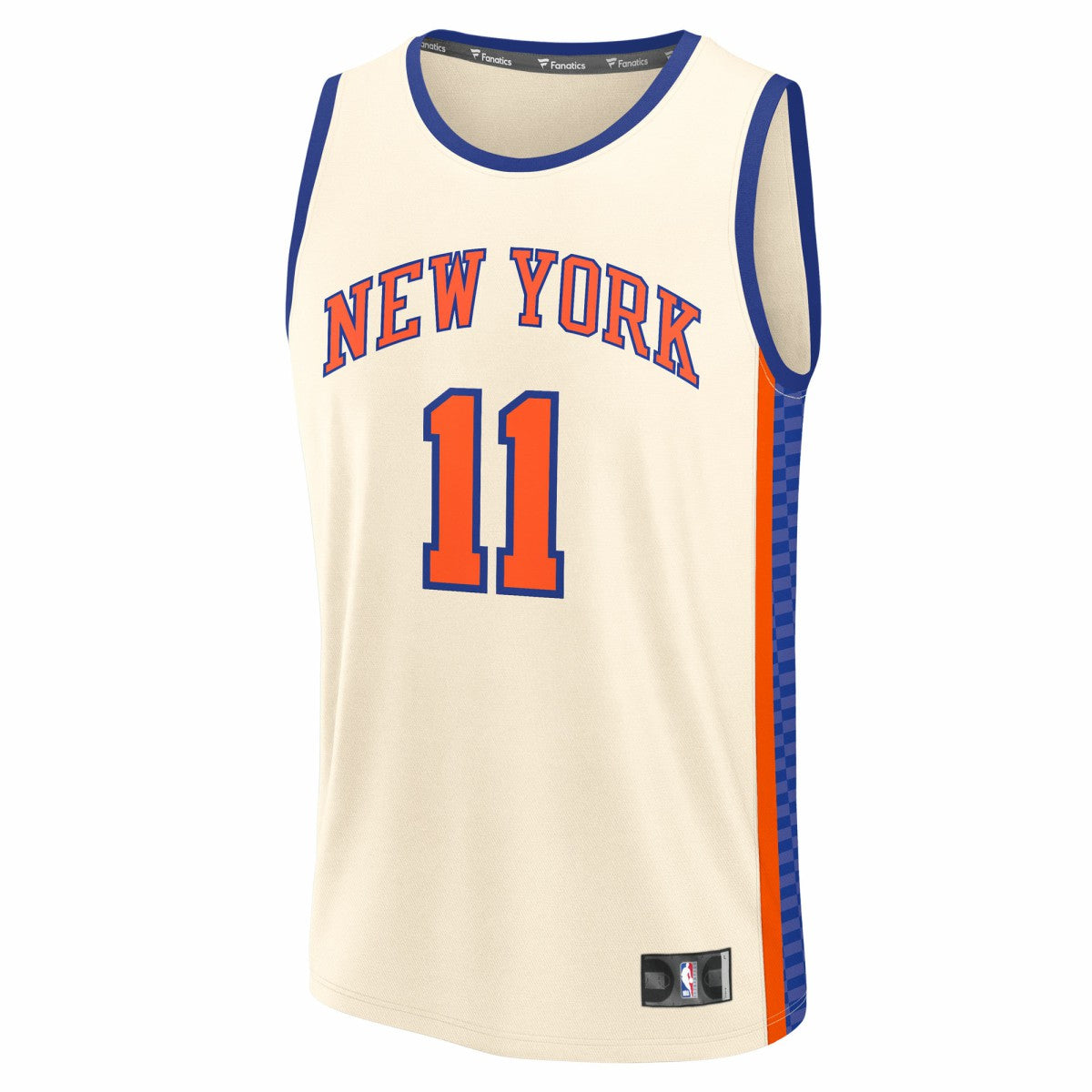 Jalen Brunson New York Knicks 2025/26 City Edition Fast Break Jersey Cream - NBA