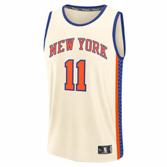 Jalen Brunson New York Knicks 2025/26 City Edition Fast Break Jersey Cream - NBA