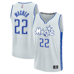 Franz Wagner Orlando Magic 2025/26 City Edition Fast Break Jersey Silver - NBA