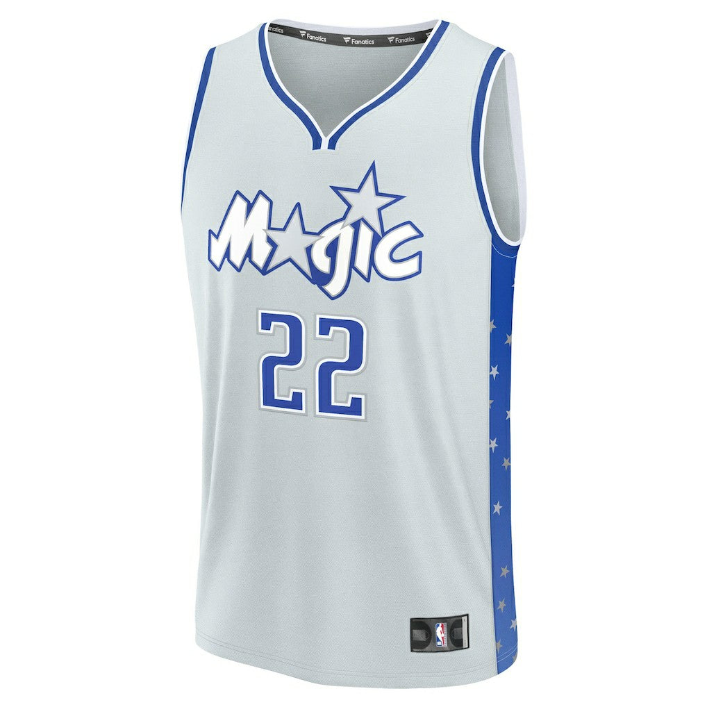 Franz Wagner Orlando Magic 2025/26 City Edition Fast Break Jersey Silver - NBA