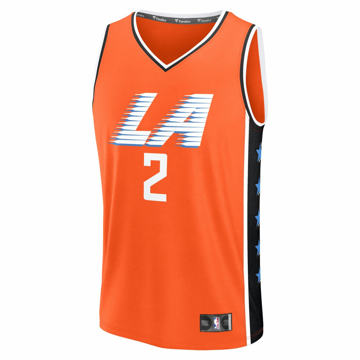 Kawhi Leonard LA Clippers 2025/26 City Edition Fast Break Jersey Orange - NBA