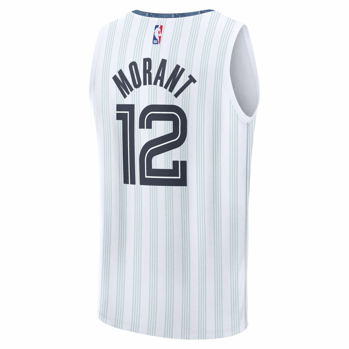 Ja Morant Memphis Grizzlies 2025/26 City Edition Fast Break Jersey White - NBA