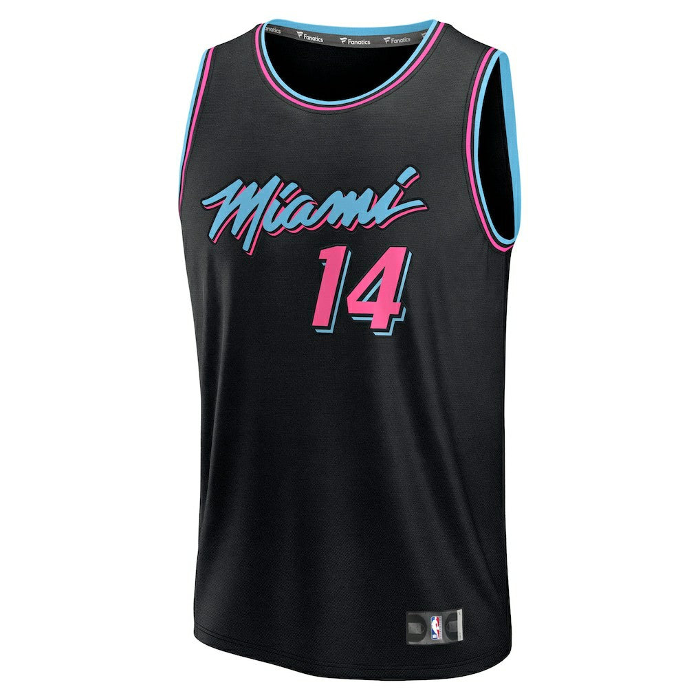 Tyler Herro Miami Heat Youth 2025/26 City Edition Fast Break Jersey Black - NBA