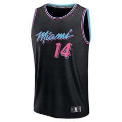 Tyler Herro Miami Heat Youth 2025/26 City Edition Fast Break Jersey Black - NBA