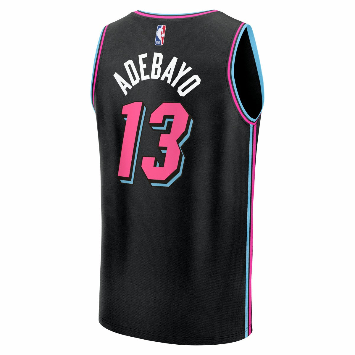 Bam Adebayo Miami Heat Youth 2025/26 City Edition Fast Break Jersey Black - NBA