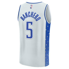 Paolo Banchero Orlando Magic Youth 2025/26 City Edition Fast Break Jersey Silver - NBA