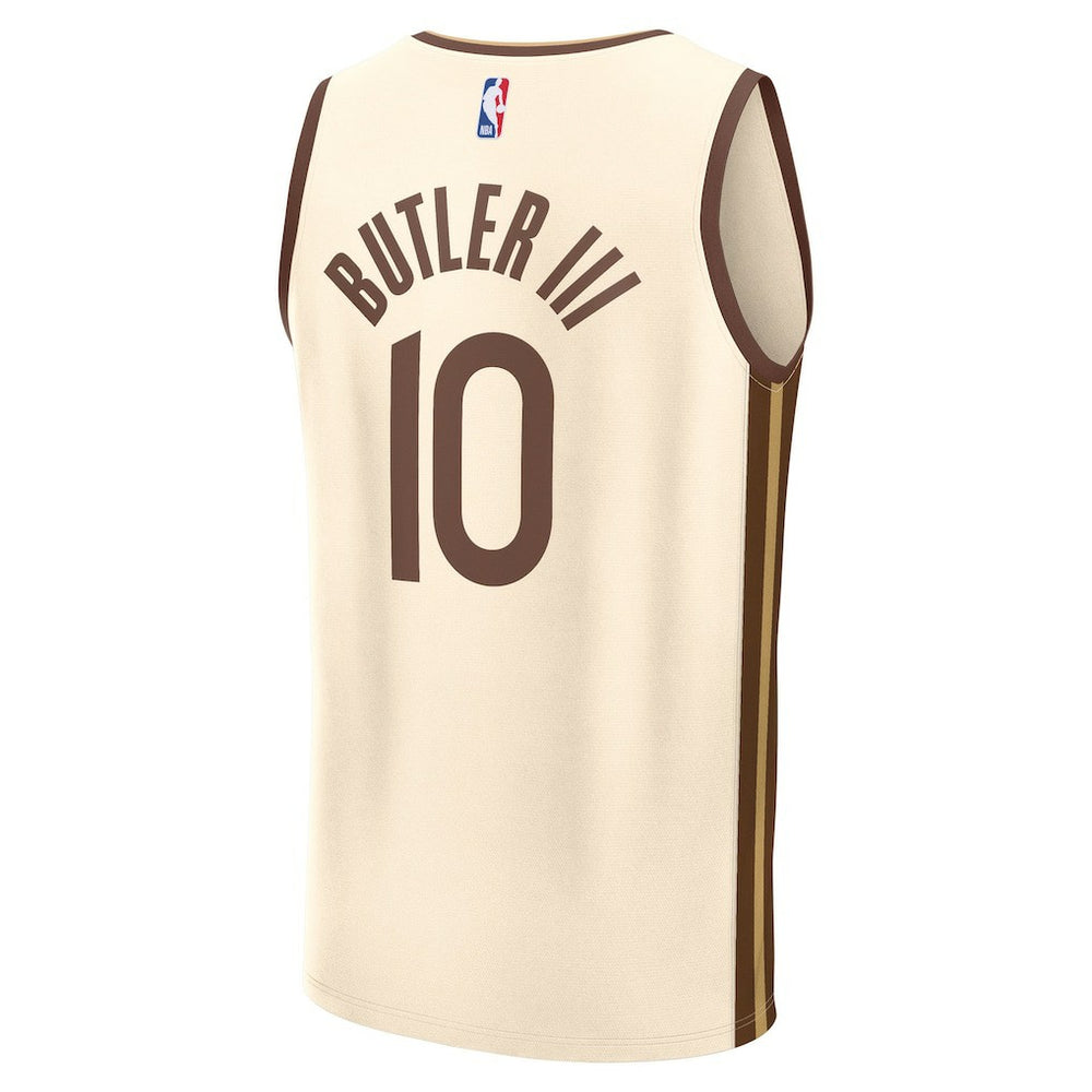 Jimmy Butler III Golden State Warriors Youth 2025/26 City Edition Fast Break Jersey Tan - NBA