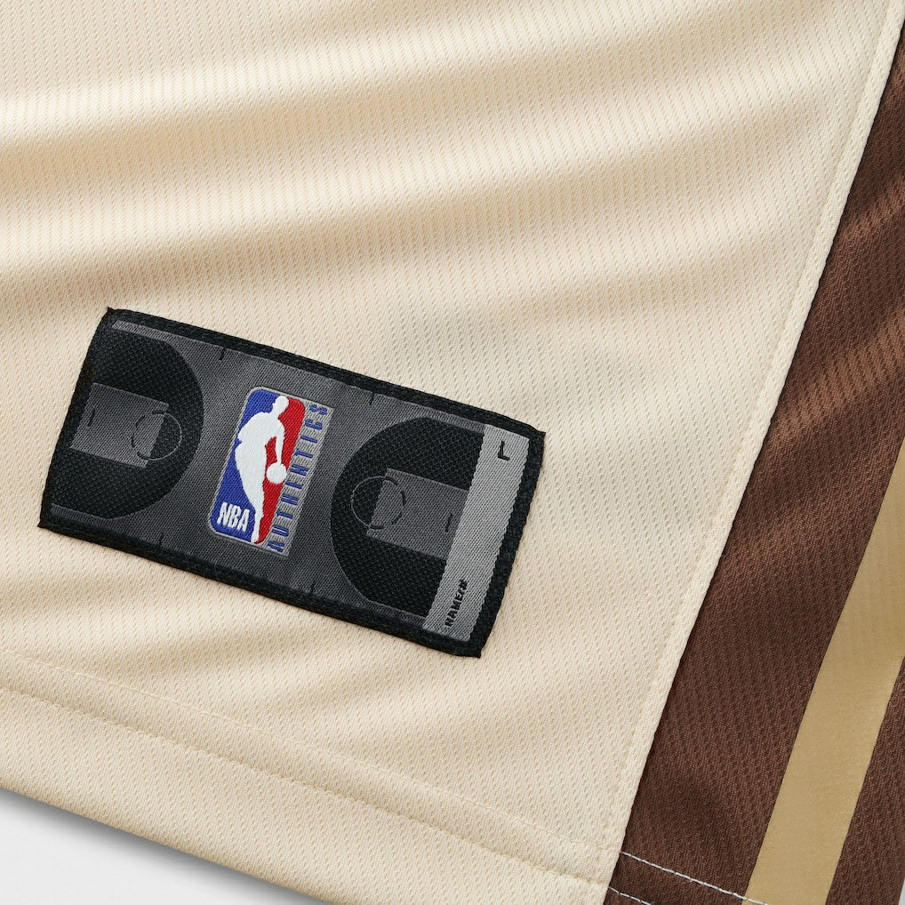 Jimmy Butler III Golden State Warriors Youth 2025/26 City Edition Fast Break Jersey Tan - NBA