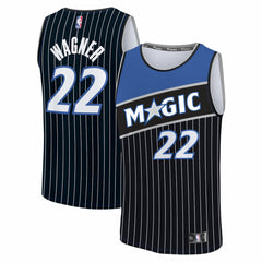 Franz Wagner Orlando Magic Fast Break Jersey Statement Edition Black - NBA