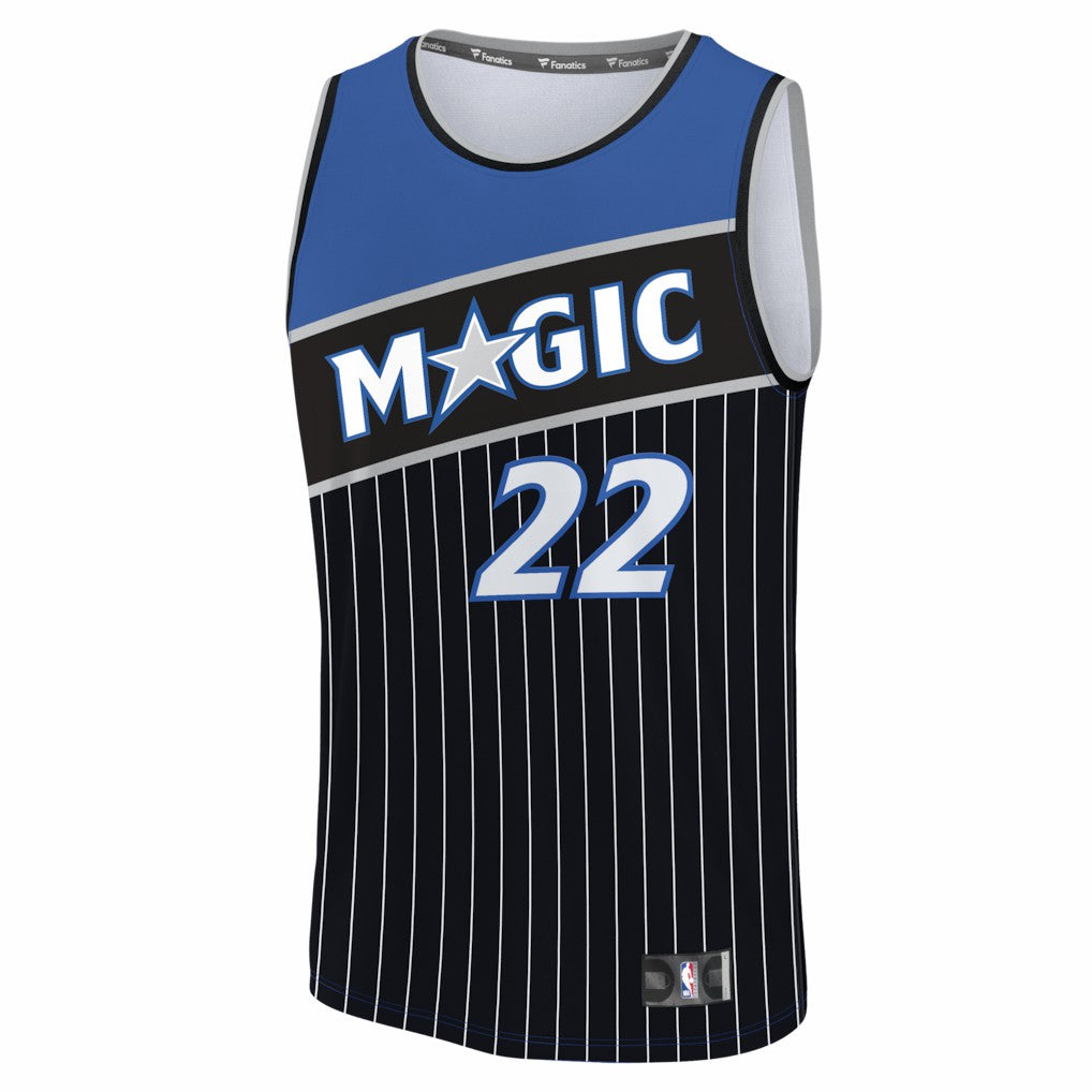 Franz Wagner Orlando Magic Fast Break Jersey Statement Edition Black - NBA