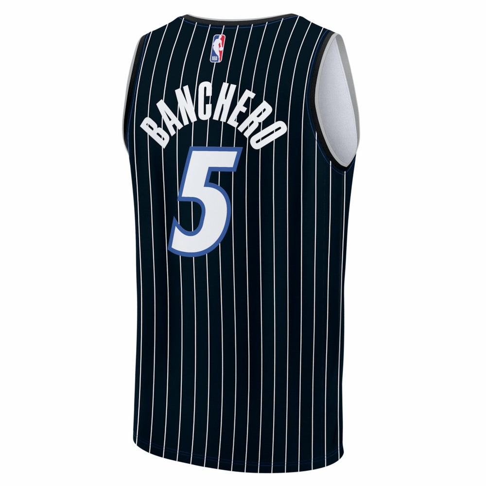 Paolo Banchero Orlando Magic Youth Fast Break Jersey Statement Edition Black - NBA