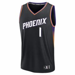 Devin Booker Phoenix Suns Youth Fast Break Jersey Statement Edition Black - NBA