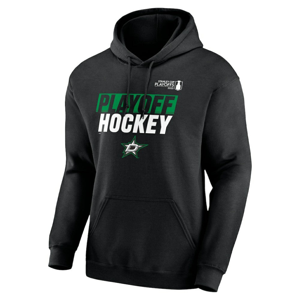 Dallas Stars Fanatics 2025 Stanley Cup Playoffs Breakout Pullover Hoodie - Black - NHL