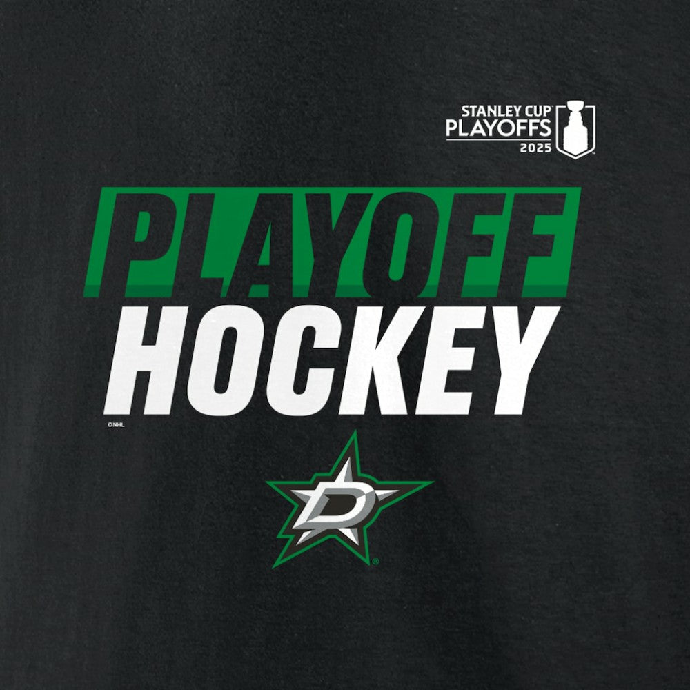 Dallas Stars Fanatics 2025 Stanley Cup Playoffs Breakout Pullover Hoodie - Black - NHL