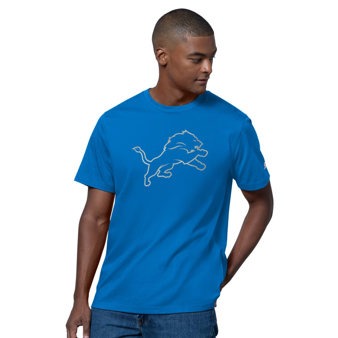 Detroit Lions Starter Thursday Night Gridiron T-Shirt- Royal | NFL