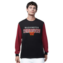 Washington Commanders Starter Thursday Night Gridiron Long Sleeve T-Shirt- Black | NFL