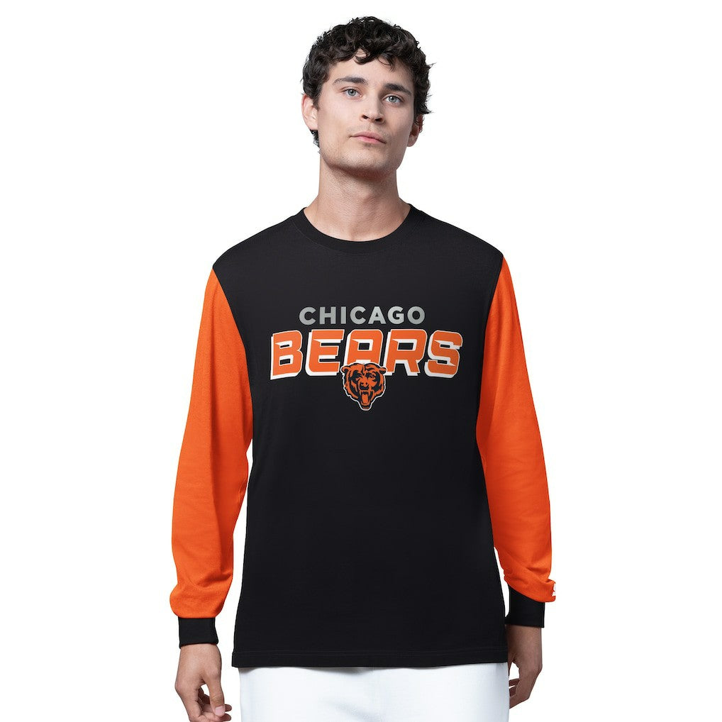 Chicago Bears Starter Thursday Night Gridiron Long Sleeve T-Shirt- Black | NFL