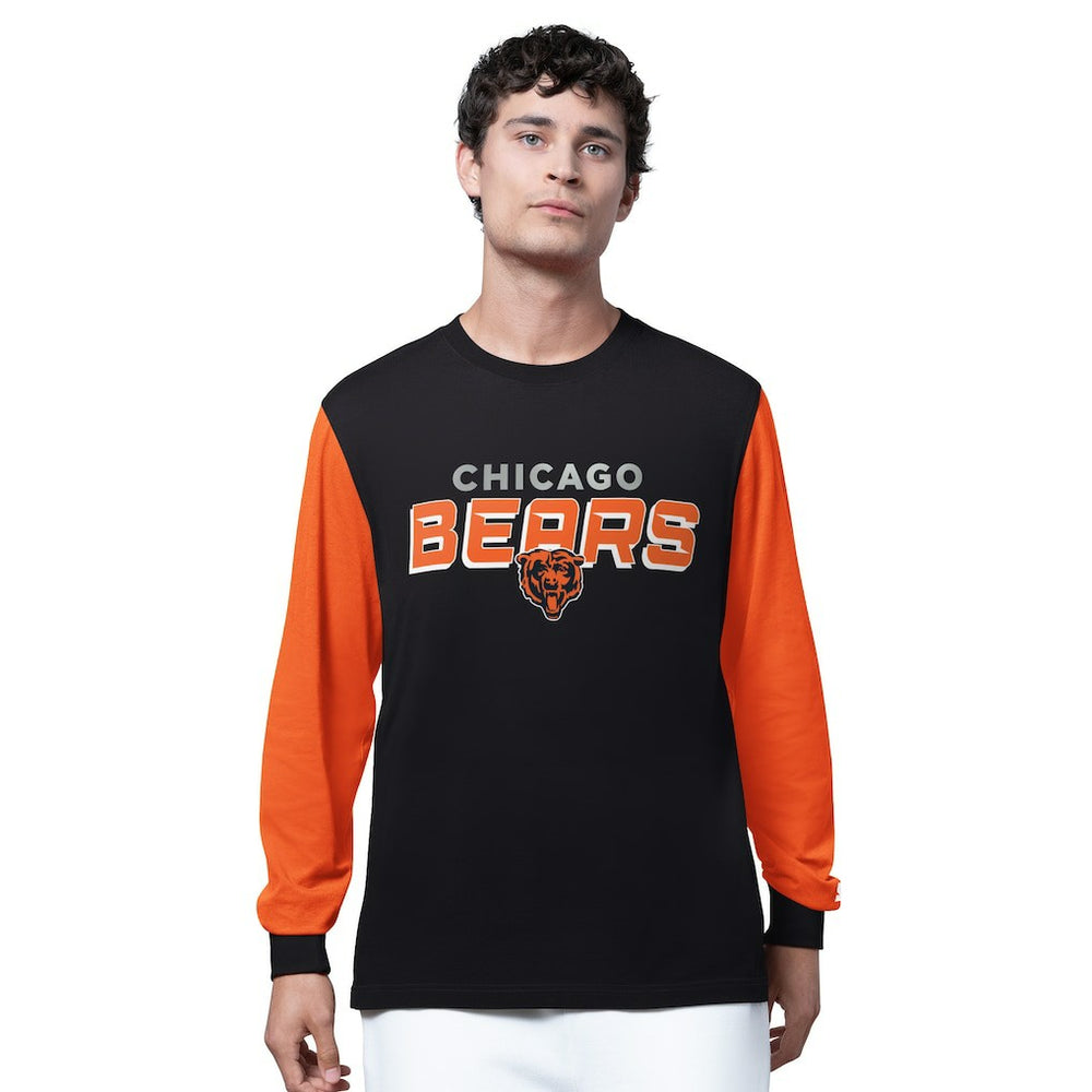 Chicago Bears Starter Thursday Night Gridiron Long Sleeve T-Shirt- Black | NFL