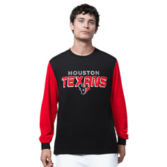 Houston Texans Starter Thursday Night Gridiron Long Sleeve T-Shirt- Black | NFL