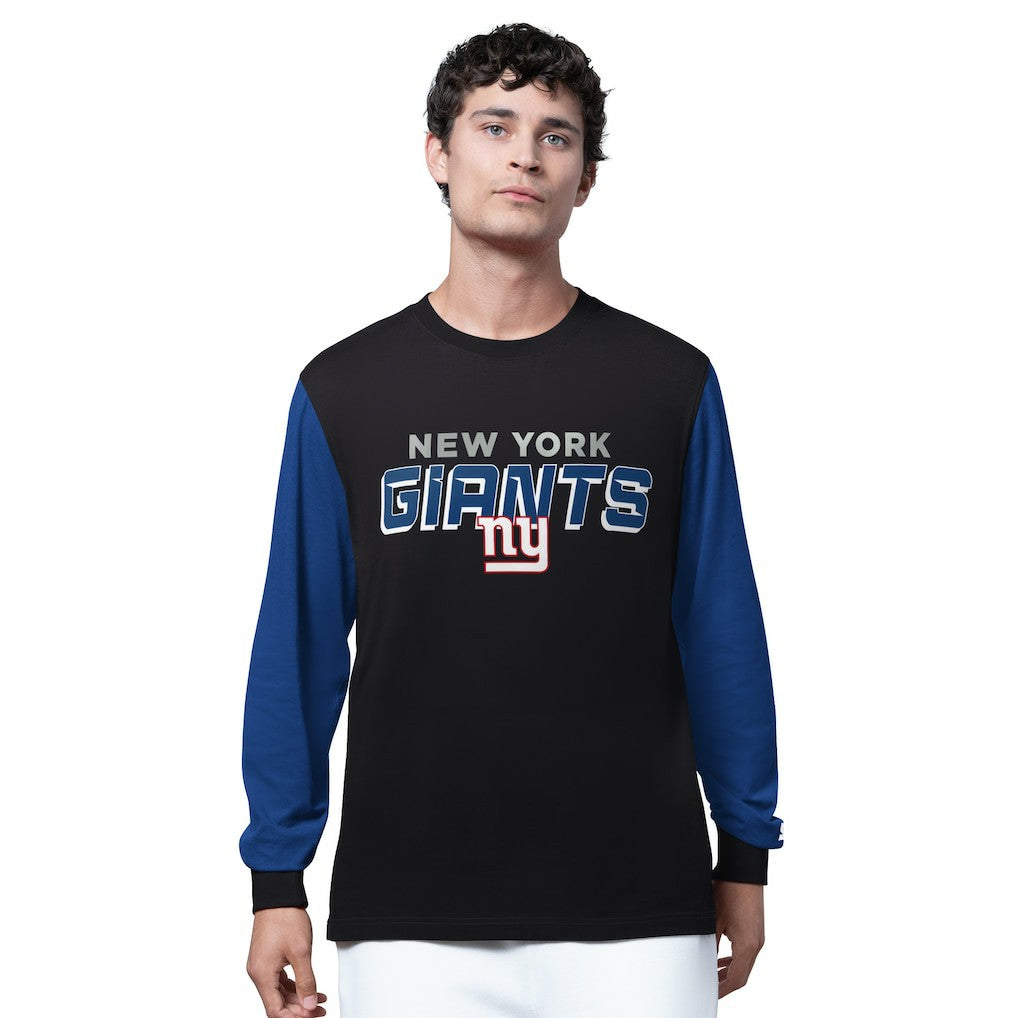 New York Giants Starter Thursday Night Gridiron Long Sleeve T-Shirt- Black | NFL