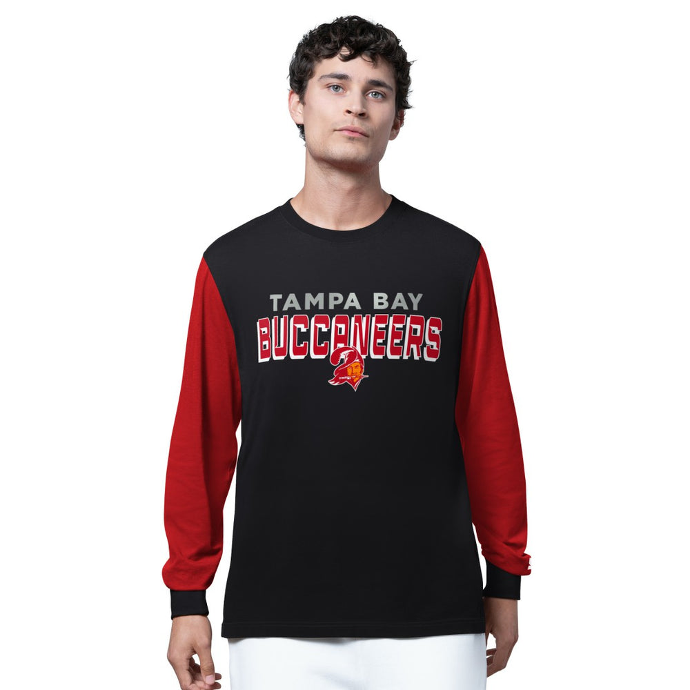 Tampa Bay Buccaneers Starter Thursday Night Gridiron Long Sleeve T-Shirt Black/Red | NFL