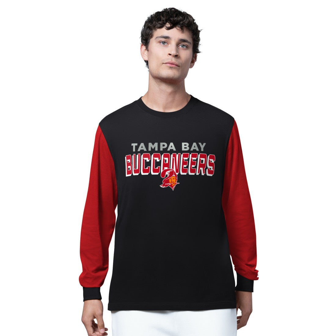 Tampa Bay Buccaneers Starter Thursday Night Gridiron Long Sleeve T-Shirt Black/Red | NFL