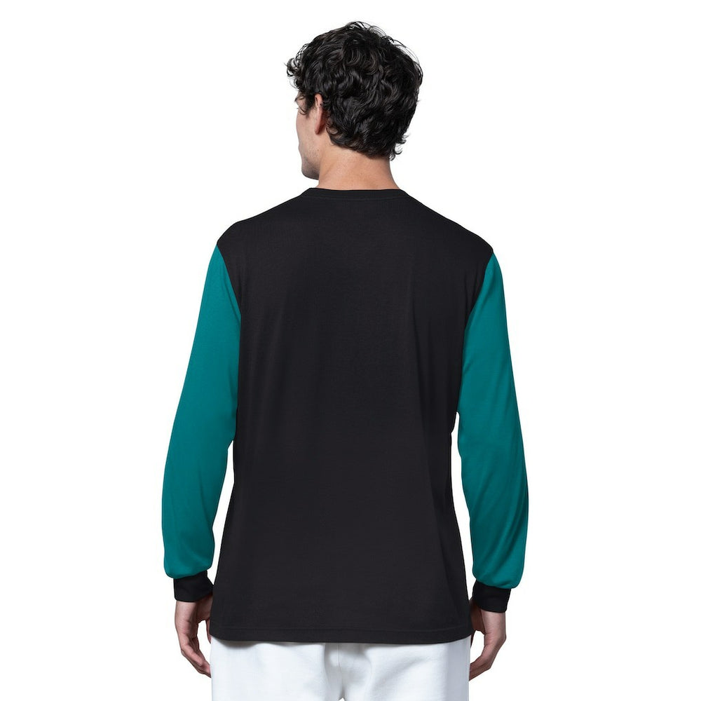 Miami Dolphins Starter Thursday Night Gridiron Long Sleeve T-Shirt Black/Aqua | NFL