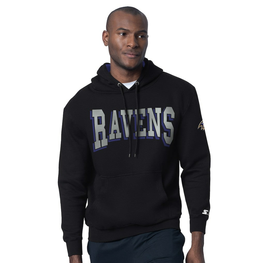 Baltimore Ravens Starter Thursday Night Gridiron Hoodie Black | NFL