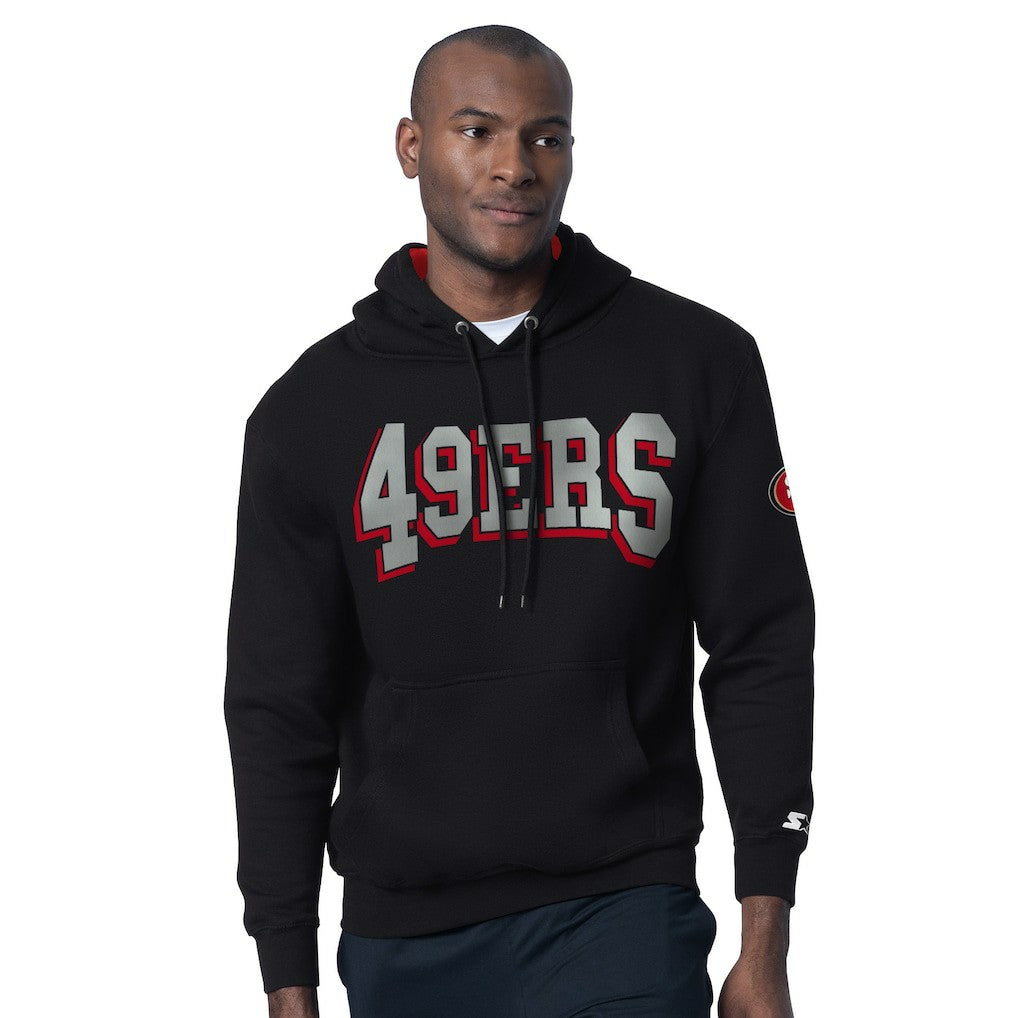 San Francisco 49ers Starter Thursday Night Gridiron Hoodie Black | NFL