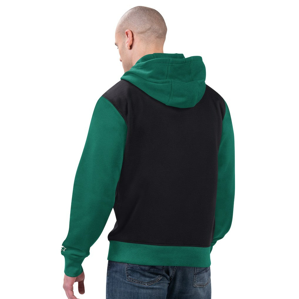 New York Jets Starter Thursday Night Gridiron Full-Zip Hoodie Black/Green | NFL
