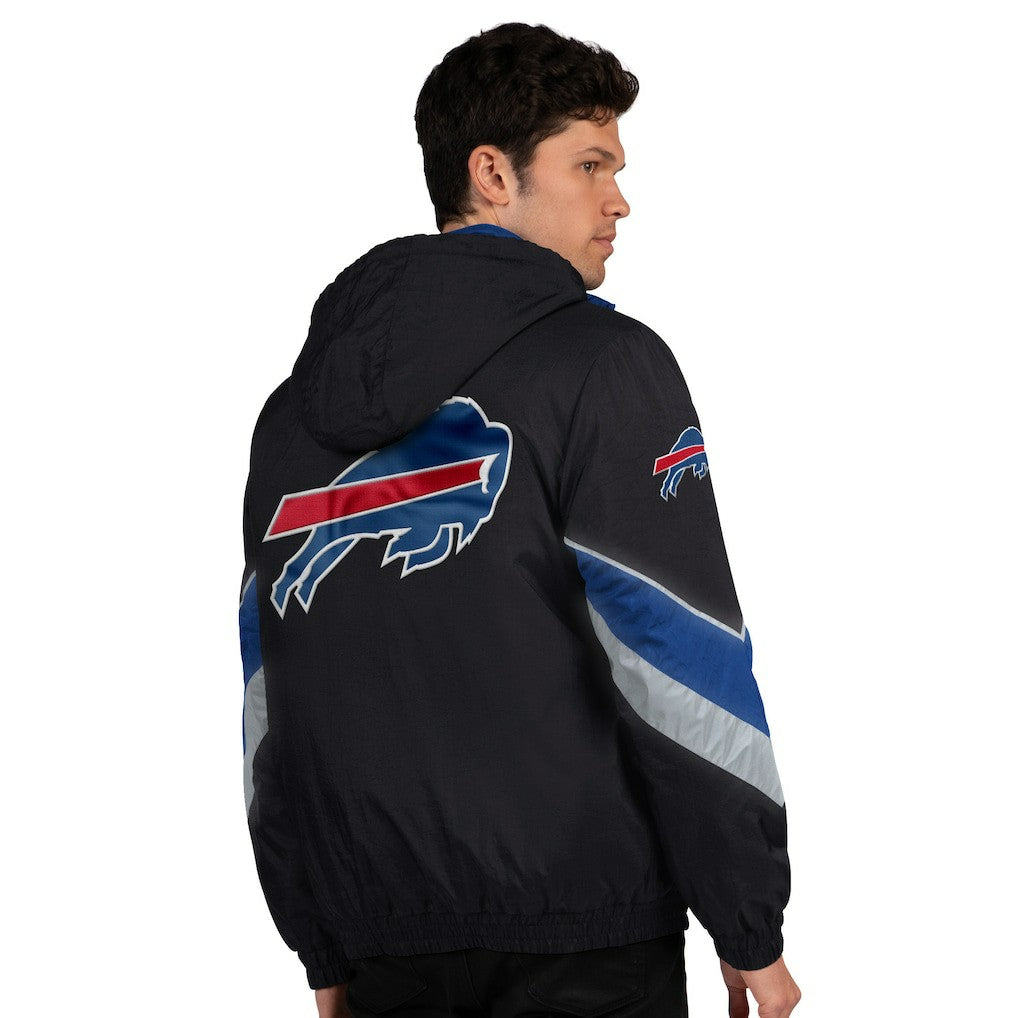Buffalo Bills Starter Thursday Night Gridiron Full-Zip Jacket Black/Royal | NFL