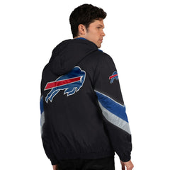 Buffalo Bills Starter Thursday Night Gridiron Full-Zip Jacket Black/Royal | NFL