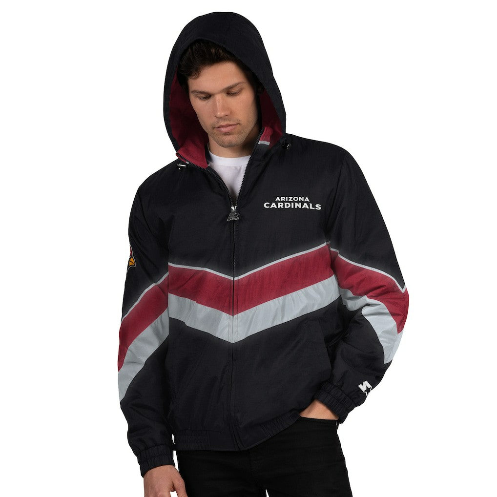Arizona Cardinals Starter Thursday Night Gridiron Full-Zip Jacket Black/Cardinal | NFL