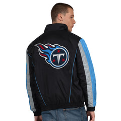 Tennessee Titans Starter Thursday Night Gridiron Half-Zip Jacket Black | NFL
