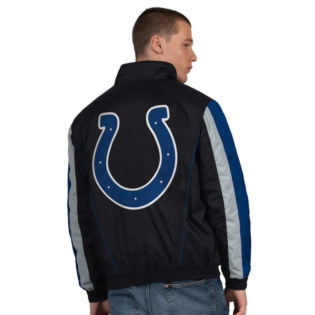 Indianapolis Colts Starter Thursday Night Gridiron Half-Zip Jacket Black | NFL