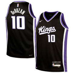 DeMar DeRozan Sacramento Kings Youth Swingman Jersey Icon Edition Black - NBA