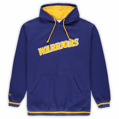 Golden State Warriors Hardwood Classics Big & Tall Hoodie Royal - NBA