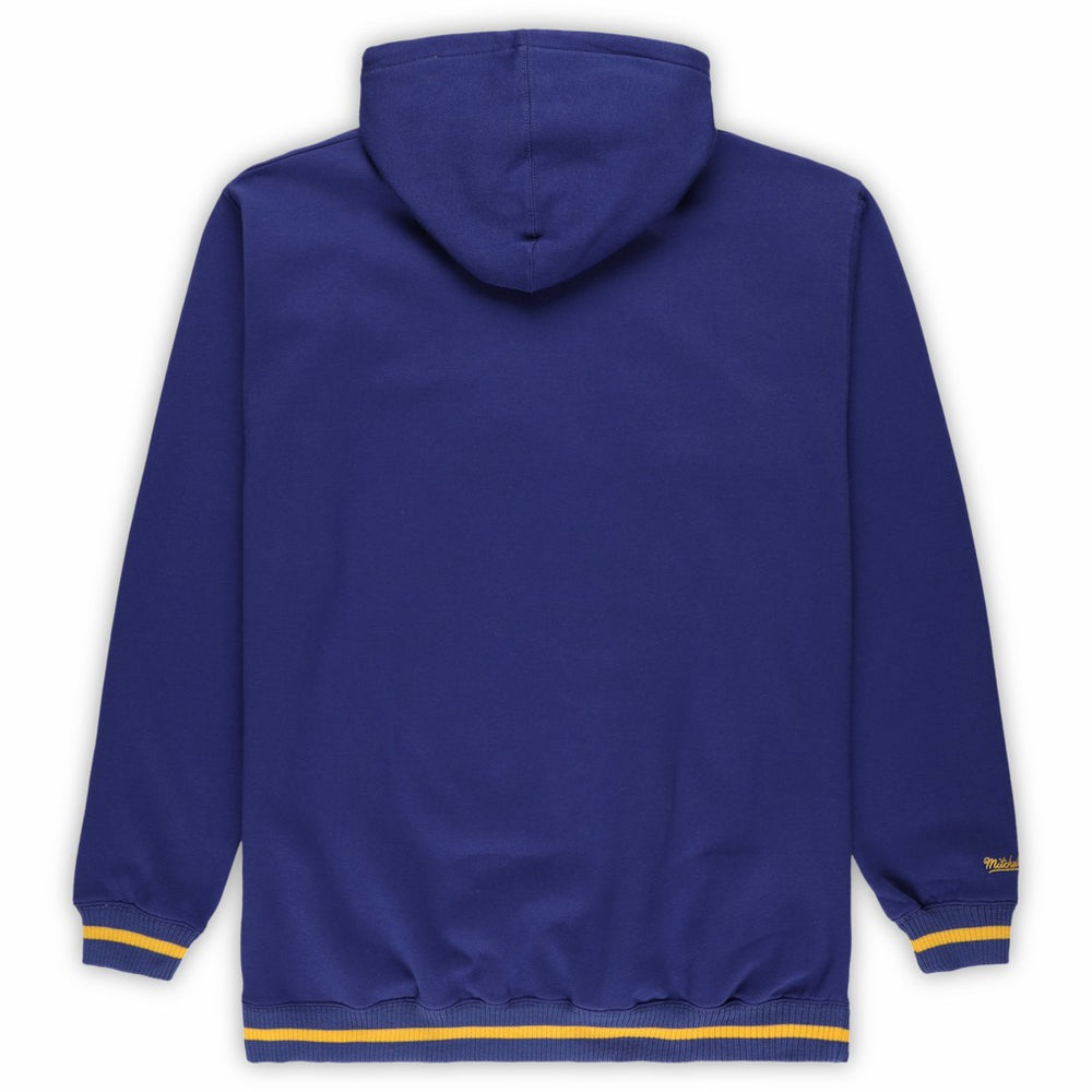 Golden State Warriors Hardwood Classics Big & Tall Hoodie Royal - NBA