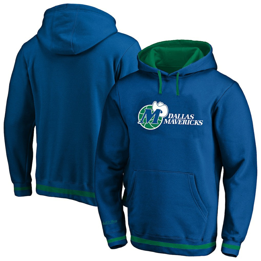 Dallas Mavericks Hardwood Classics Big & Tall Hoodie Blue - NBA