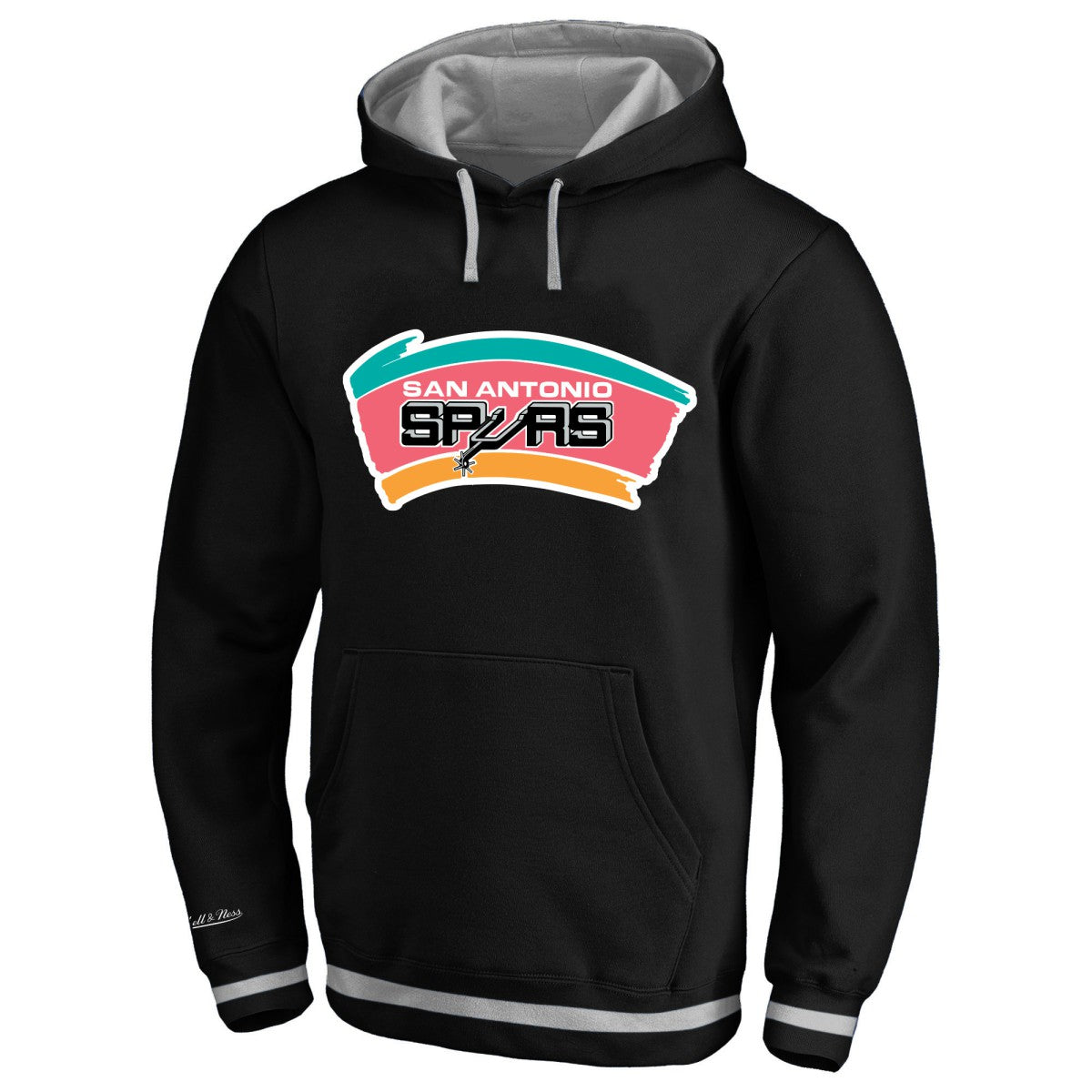 San Antonio Spurs Big & Tall Hardwood Classics Hoodie Black - NBA