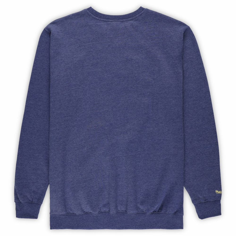 Golden State Warriors Hardwood Classics Big & Tall Crewneck Sweatshirt Heather Royal - NBA