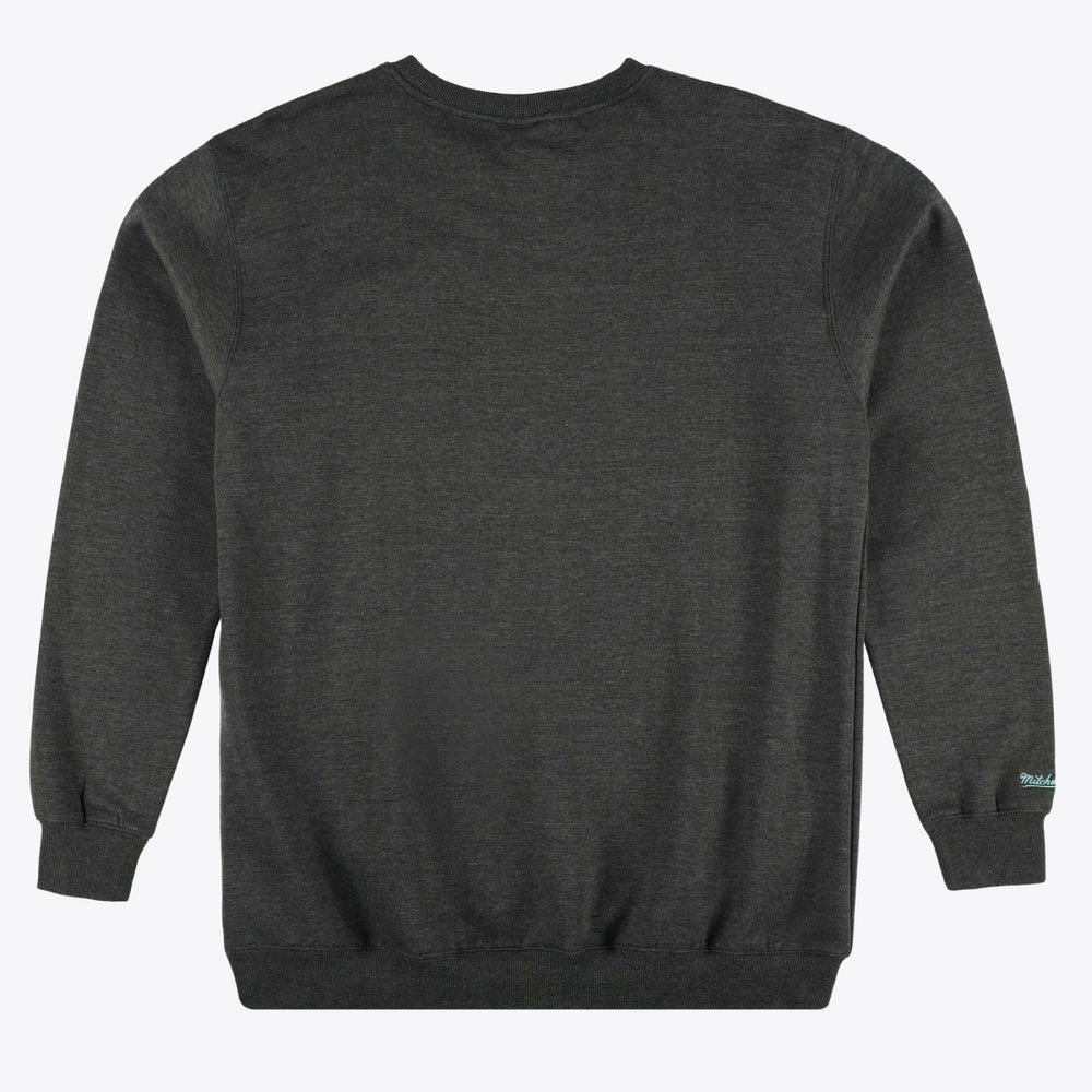 Memphis Grizzlies Hardwood Classics Big & Tall Crewneck Sweatshirt Heather Charcoal - NBA