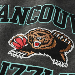 Memphis Grizzlies Hardwood Classics Big & Tall Crewneck Sweatshirt Heather Charcoal - NBA