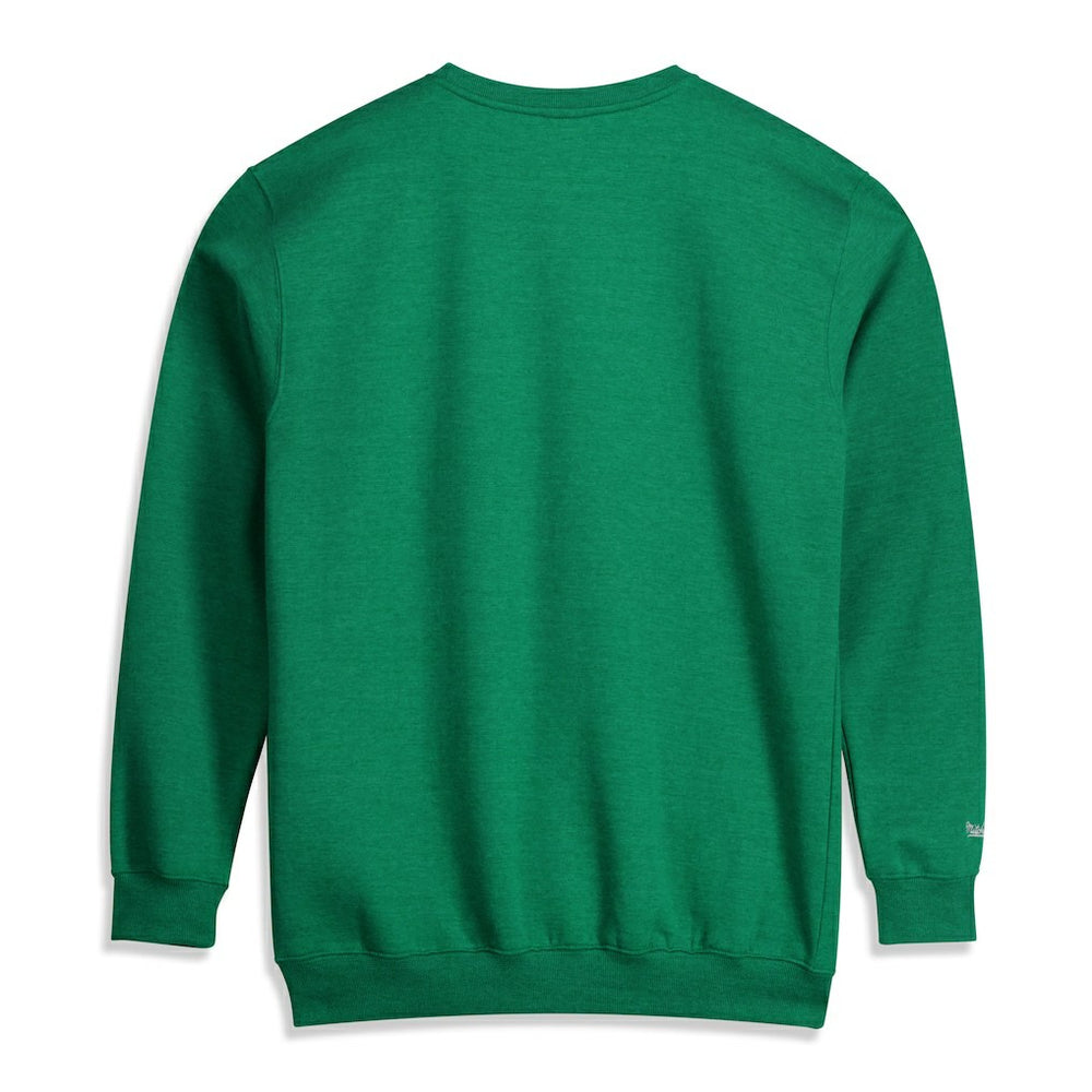 Boston Celtics Hardwood Classics Big & Tall Crewneck Sweatshirt Heather Kelly Green - NBA