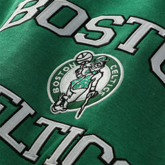 Boston Celtics Hardwood Classics Big & Tall Crewneck Sweatshirt Heather Kelly Green - NBA