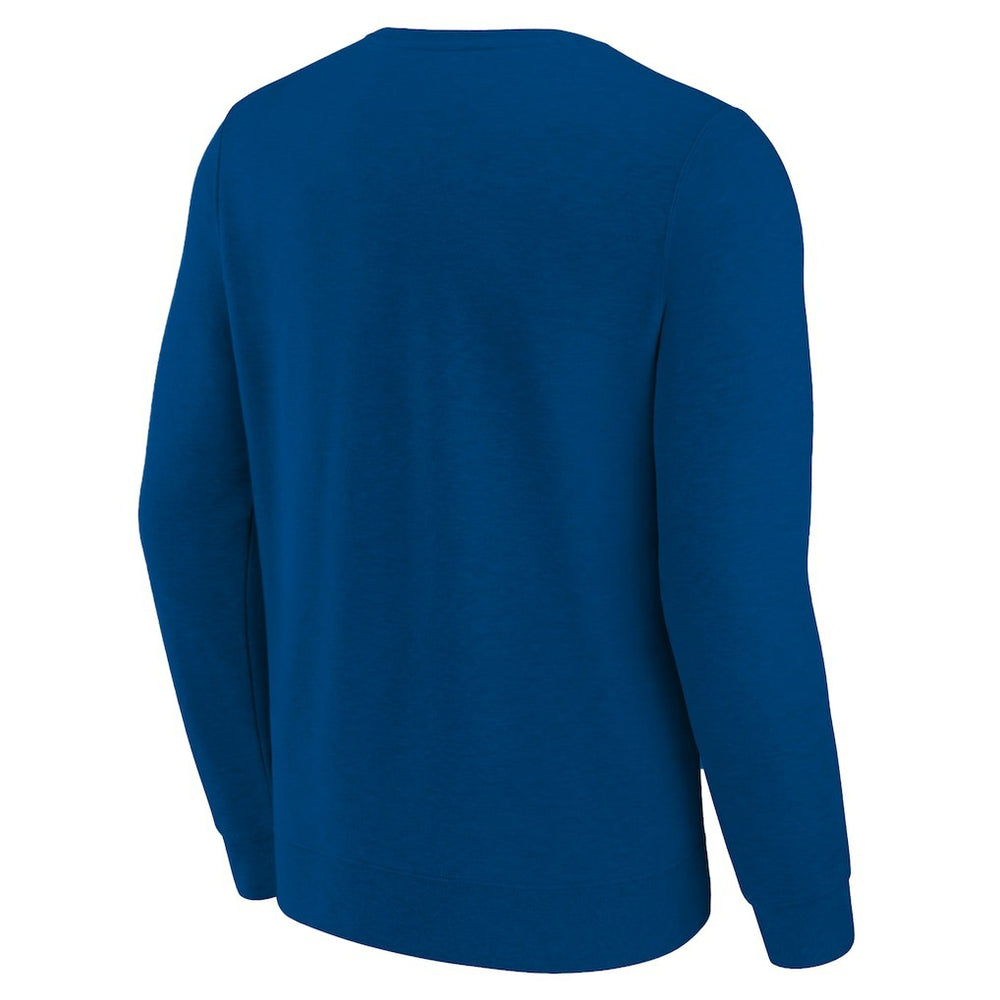 Dallas Mavericks Hardwood Classics Big & Tall Crewneck Sweatshirt Heather Blue - NBA