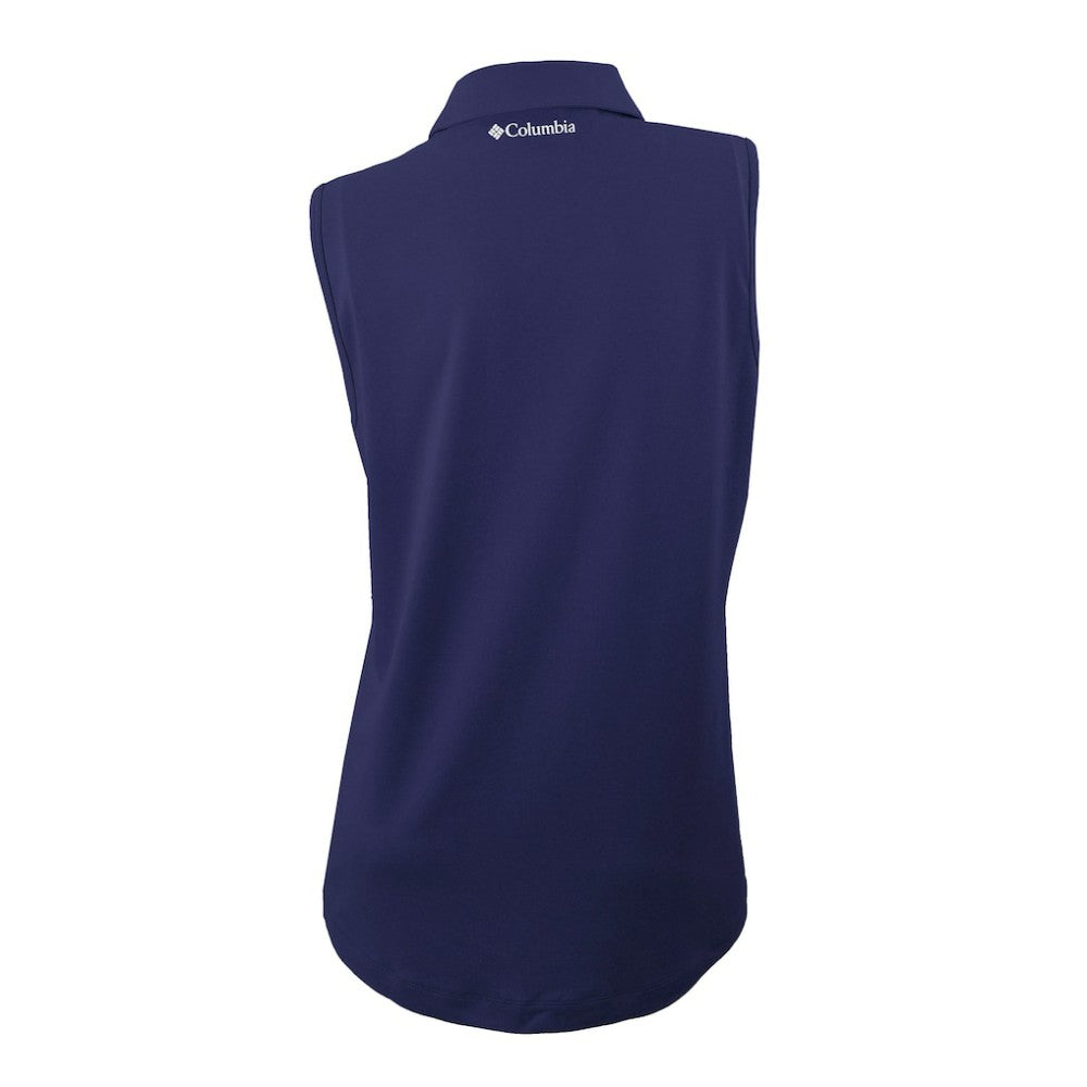 Tampa Bay Rays Columbia Women's Tend The Ball Sleeveless Polo - MLB
