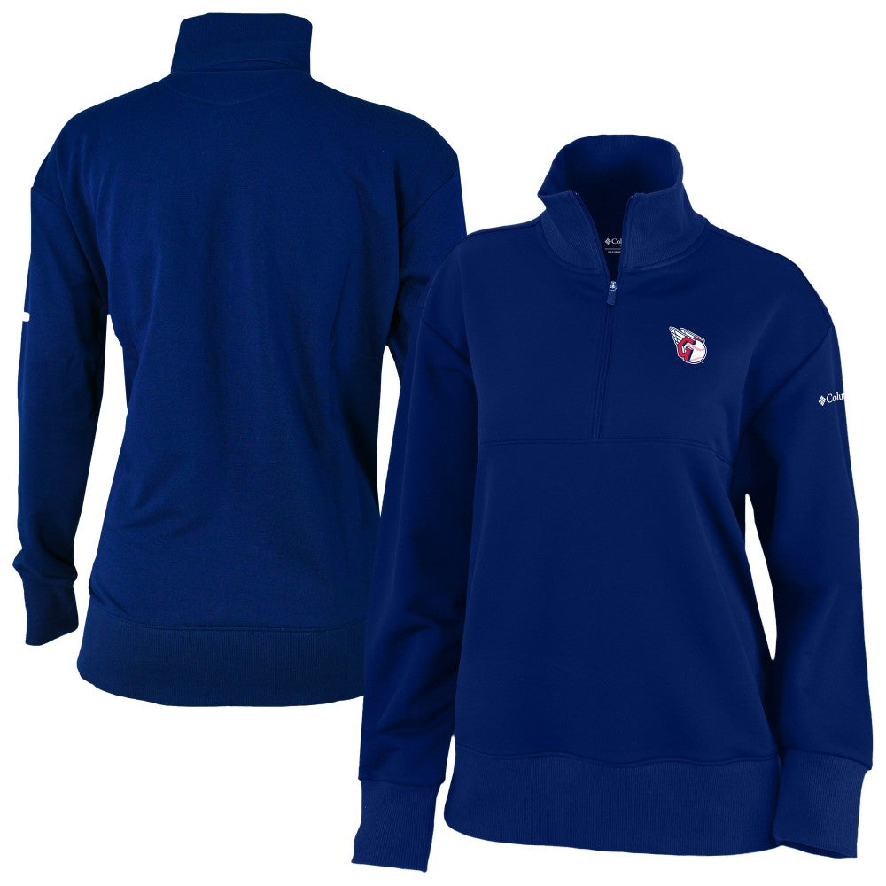 Cleveland Guardians Columbia Women's Birchwood Hills Quarter-Zip Pullover - MLB