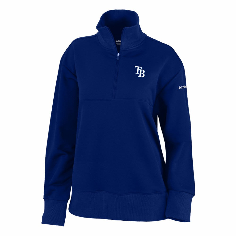 Tampa Bay Rays Columbia Women's Birchwood Hills Quarter-Zip Pullover - MLB